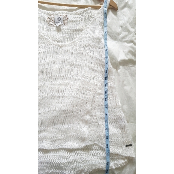 🔖Element☆Boho Fishnet Spring/Summer Knit Top - Picture 6 of 8